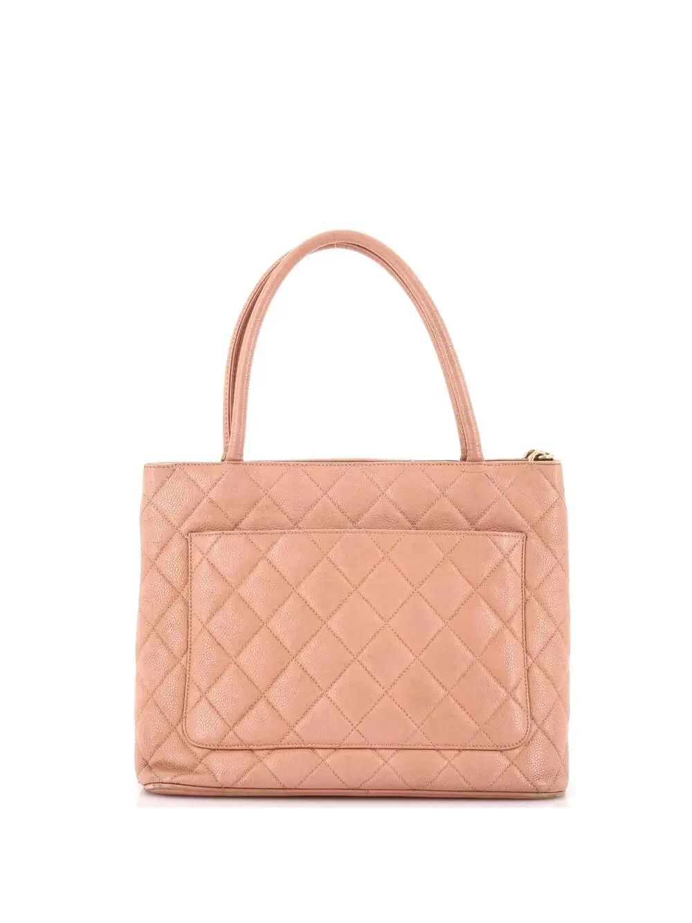 Chanel Medallion Tote Quilted Caviar #291182C23B